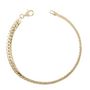 Voir la diapositive 1 : L'ATELIER D'AZUR Bracelet Femme Or Jaune 18 Carats - Maille Anglaise