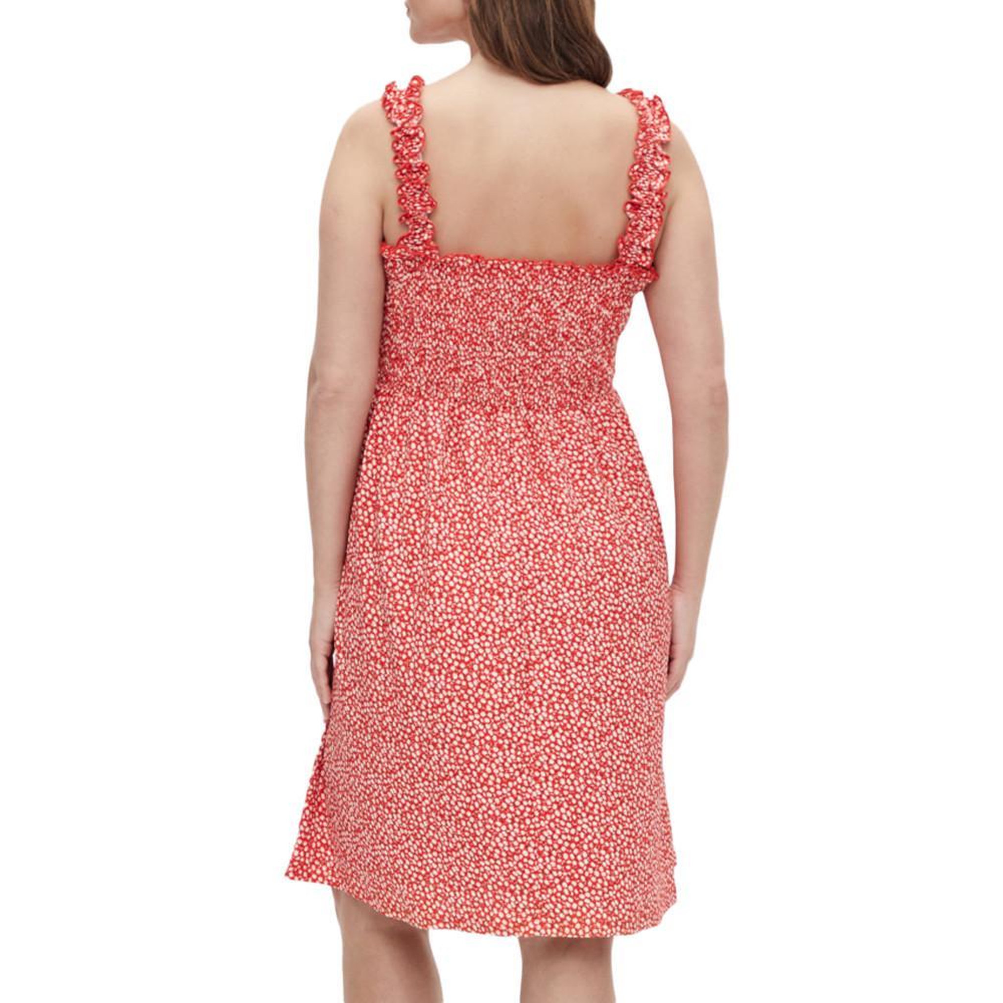 Voir la diapositive 2 : MAMALICIOUS Robe Rouge Femme Mamalicious Bella