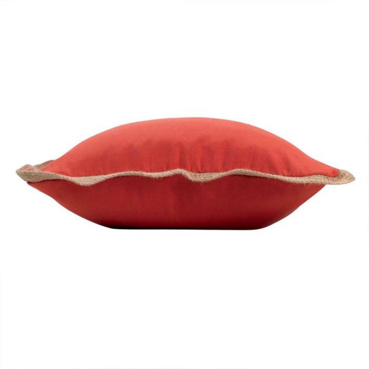 Paris Prix Coussin Déco Carré  Kelonia  40x40cm Orange