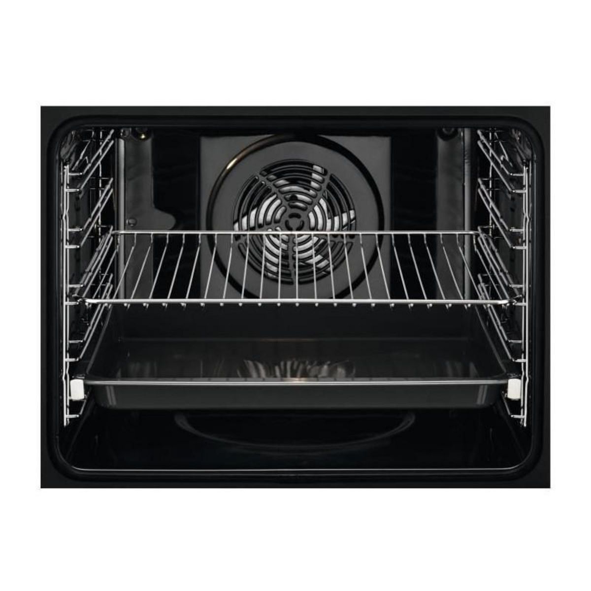 ELECTROLUX Four encastrable - Pyrolyse - Chaleur tournante pulsée - ELECTROLUX - EOF6P46Z - Noir - Porte froide - 59,4 x 59,6 x 56,9 cm