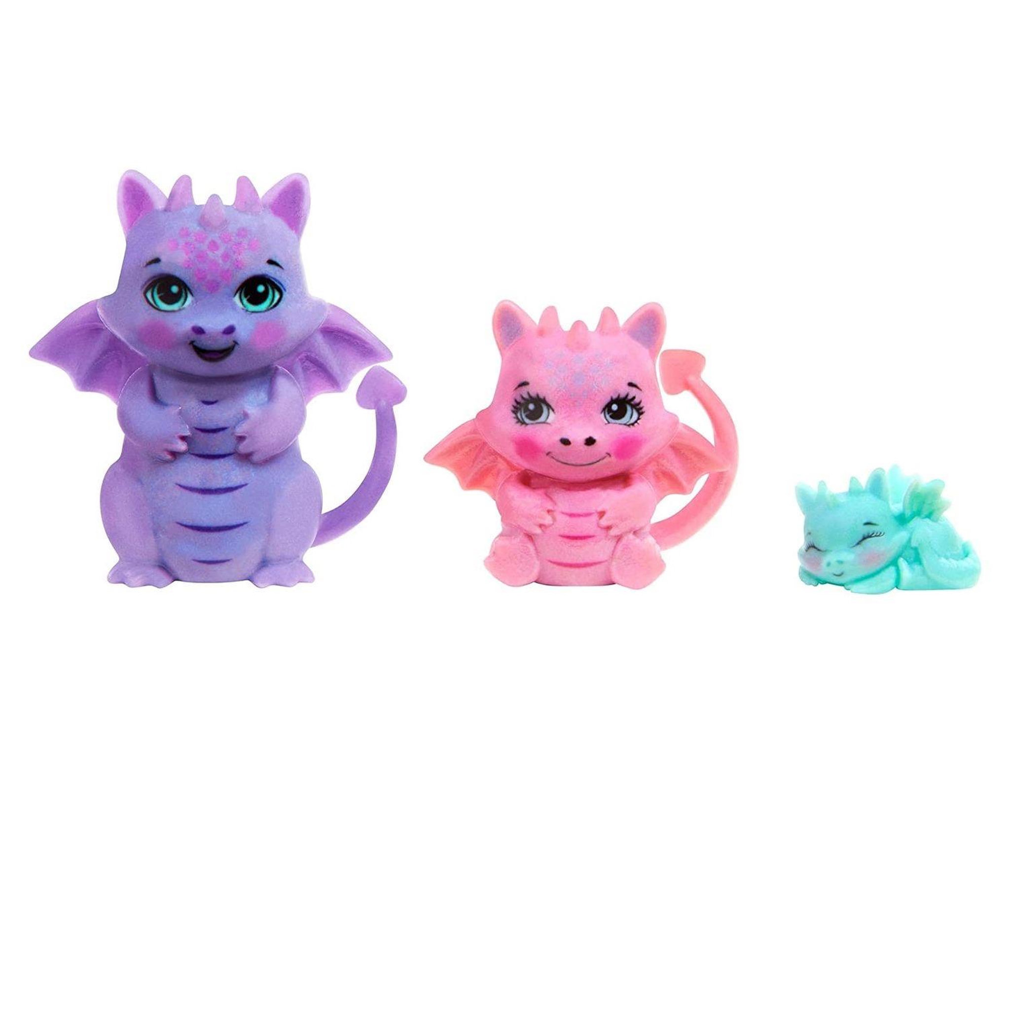 Voir la diapositive 3 : MATTEL Enchantimals famille animaux Deanna Dragon