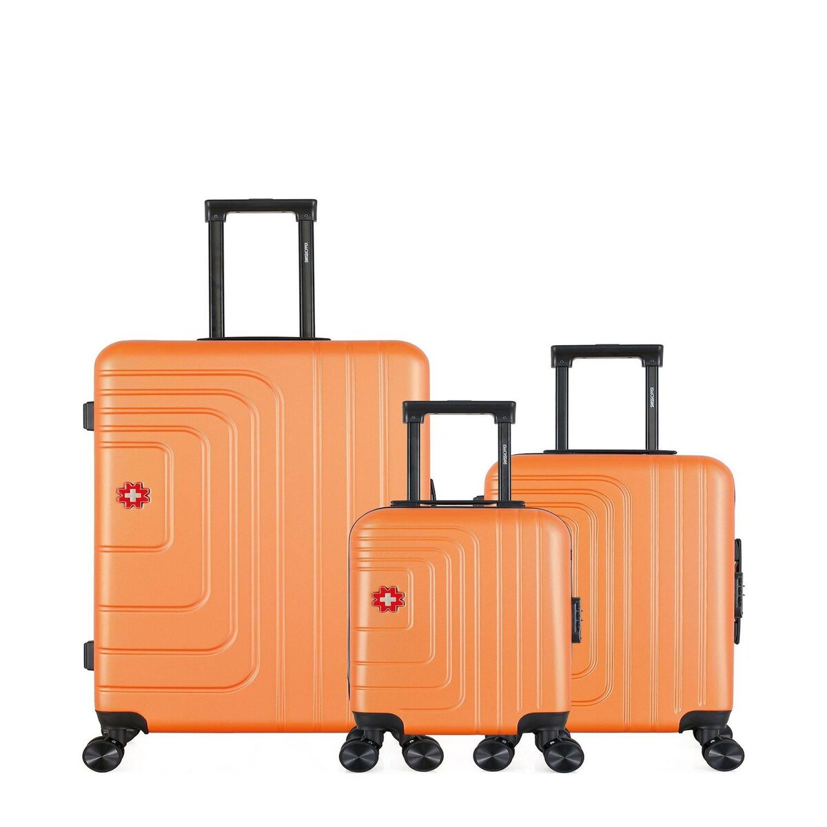 SWISS KOPPER SWISS KOPPER - LOT DE 3 - Valises grand format, cabine et cabine XXS RUTI