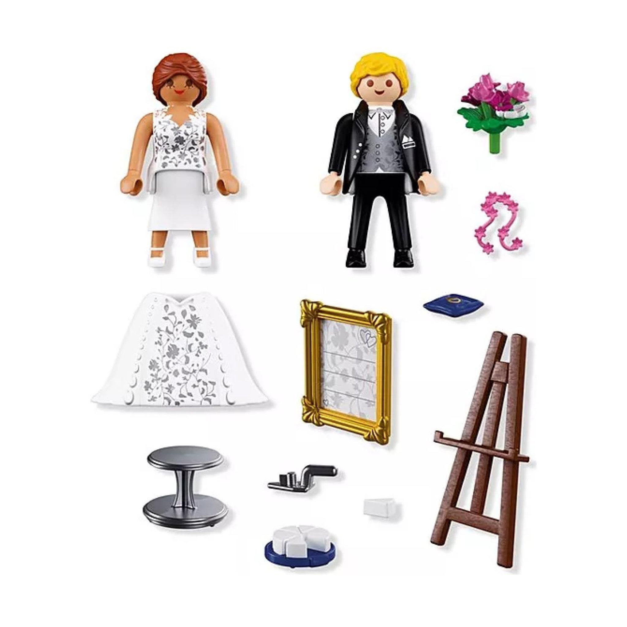 Voir la diapositive 3 : PLAYMOBIL Félicitations - mariés