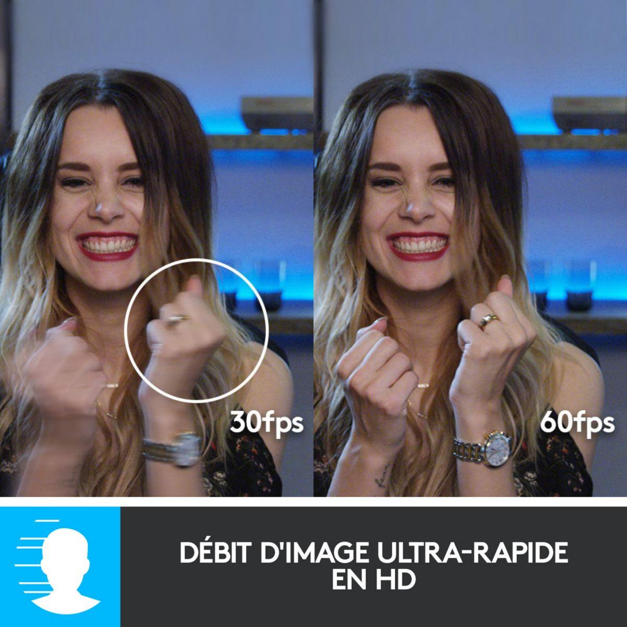Voir la diapositive 5 : Logitech Webcam c922 pro stream