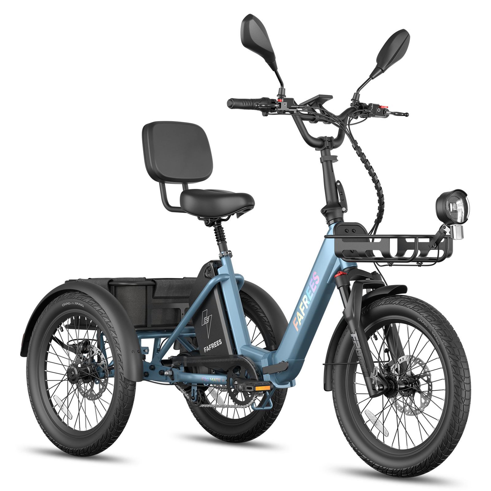 Voir la diapositive 3 : FAFREES Tricycle électrique fafrees f20 mate ii 21 ah