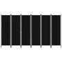 Voir la diapositive 1 : VIDAXL Cloison de separation 6 panneaux Noir 300x180 cm