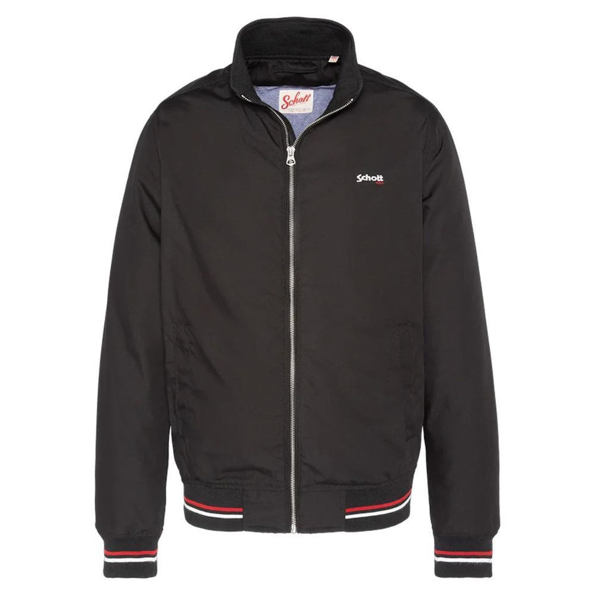 Schott Veste Noire Homme Schott Stardusts