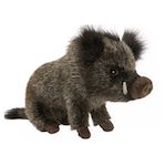 Anima Peluche Sanglier Assis 20cm