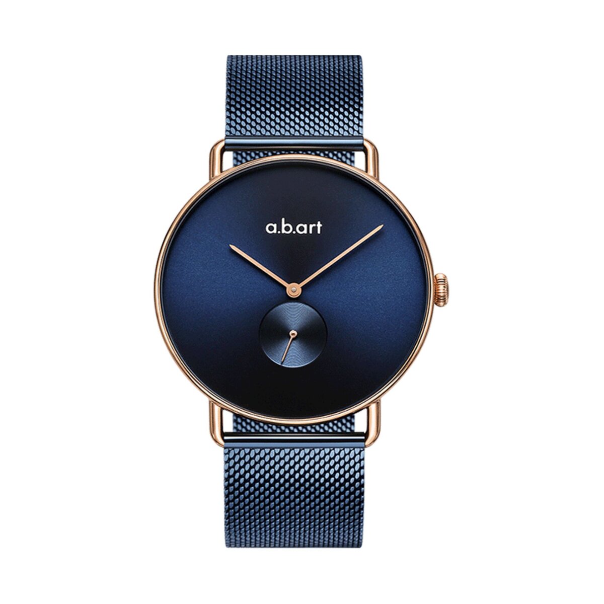 A.B.ART Montre Chic a.b.art Maille Milanaise Bleu Cadran Bleu