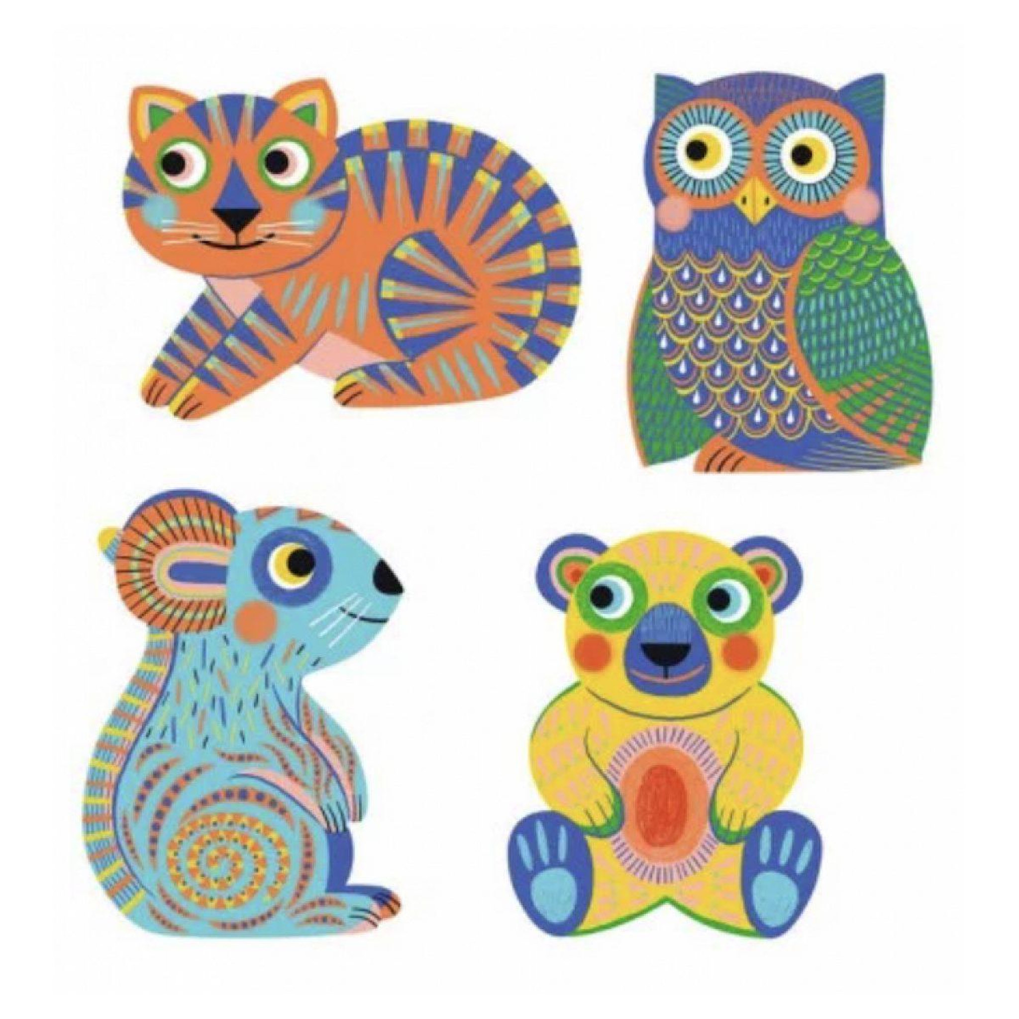 Djeco Coloriage magique a l eau animalo-ma