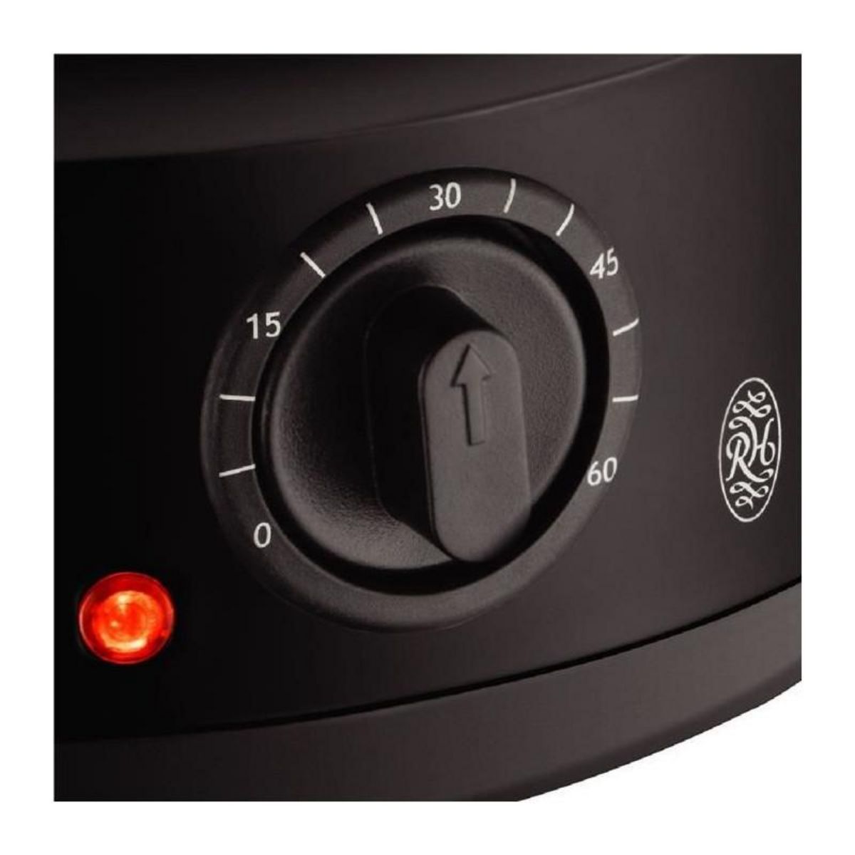 Russell Hobbs Cuiseur vapeur - RUSSELL HOBBS - Matte Black - 26530-56 - 400 W - 7 L - 3 paniers vapeur - Noir