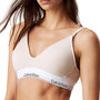 Voir la diapositive 1 : CALVIN KLEIN JEANS Soutien Gorge Beige Femme Calvin Klein Jeans Sandshell
