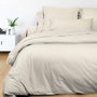 Voir la diapositive 3 : SOLEIL D'OCRE Taie de traversin en coton 45x185 cm PERCALE, par Soleil d'ocre