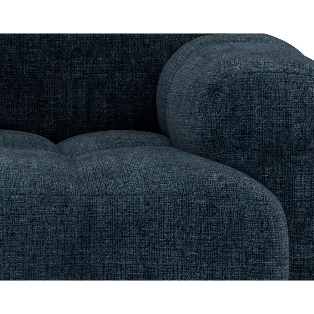 LISA DESIGN Grace - canapé modulable 2 places en velours texturé