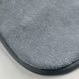 Voir la diapositive 2 : Paris Prix Tapis Uni en Flanelle  Flanou  120x170cm Gris