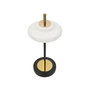 Voir la diapositive 2 : Paris Prix Lampe à Poser  Vintage  46cm Blanc & Noir
