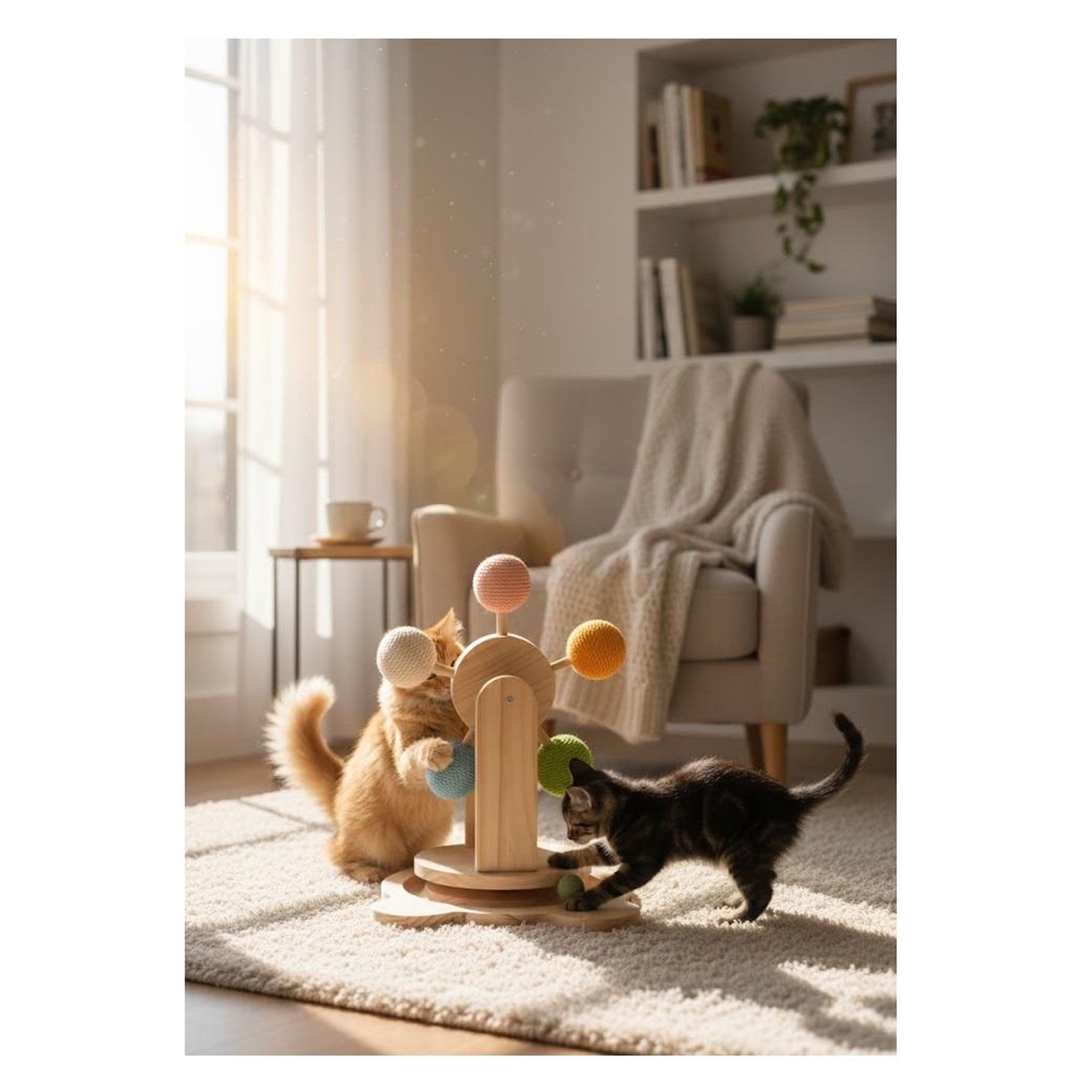 Voir la diapositive 2 : Eden Jouet a griffer chip circuit avec balle