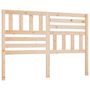 Voir la diapositive 2 : VIDAXL Tete de lit 146x4x100 cm Bois massif de pin