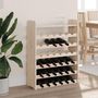 Voir la diapositive 3 : VIDAXL Casier à vin et panneau supérieur 67,5x25x87 cm bois pin massif