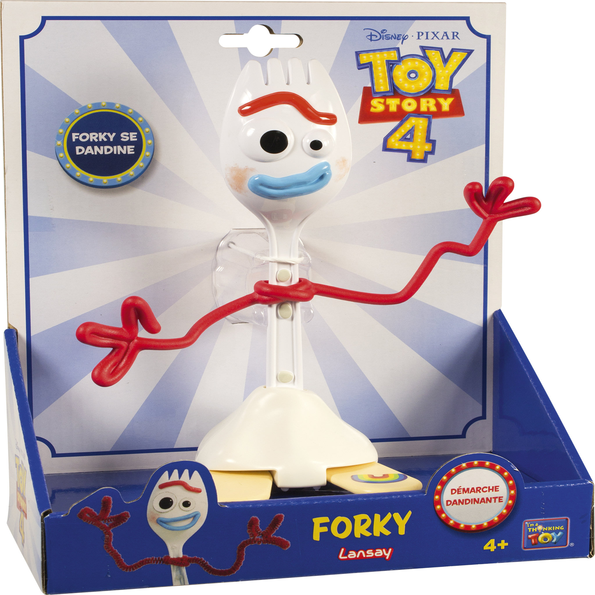 Voir la diapositive 2 : LANSAY Figurine Toy Story 4 - Forky 