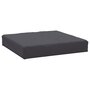 Voir la diapositive 5 : VIDAXL Coussins de palette lot de 2 anthracite tissu oxford