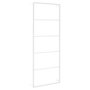Voir la diapositive 2 : VIDAXL Porte-serviette Blanc 45x10x115 cm Acier