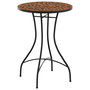 Voir la diapositive 2 : VIDAXL Table de bistro mosaïque terre cuite Ø50x70 cm ceramique
