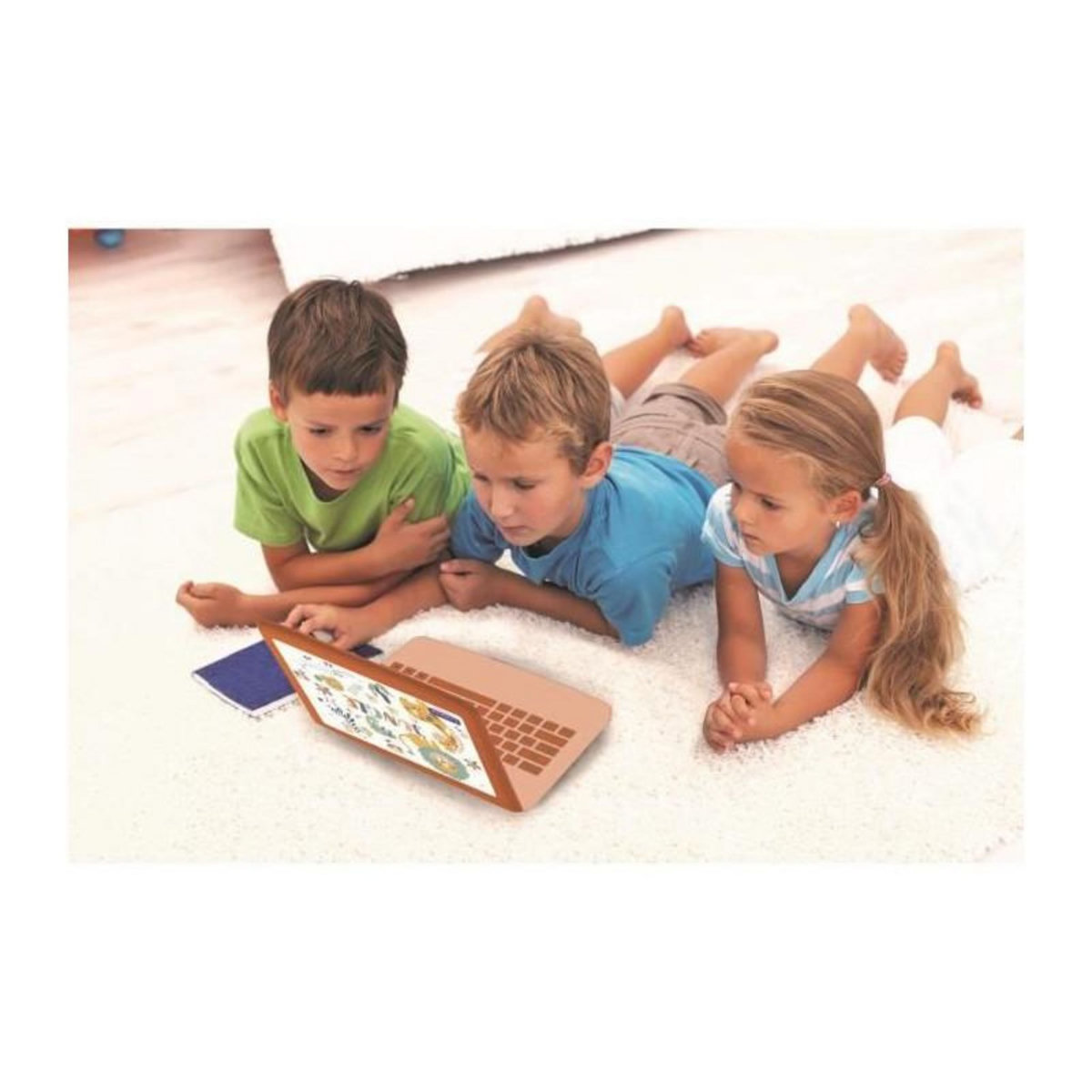 Lexibook Lexibook - Ordinateur éducatif coloris Animaux – 124 activités (Français/Anglais)