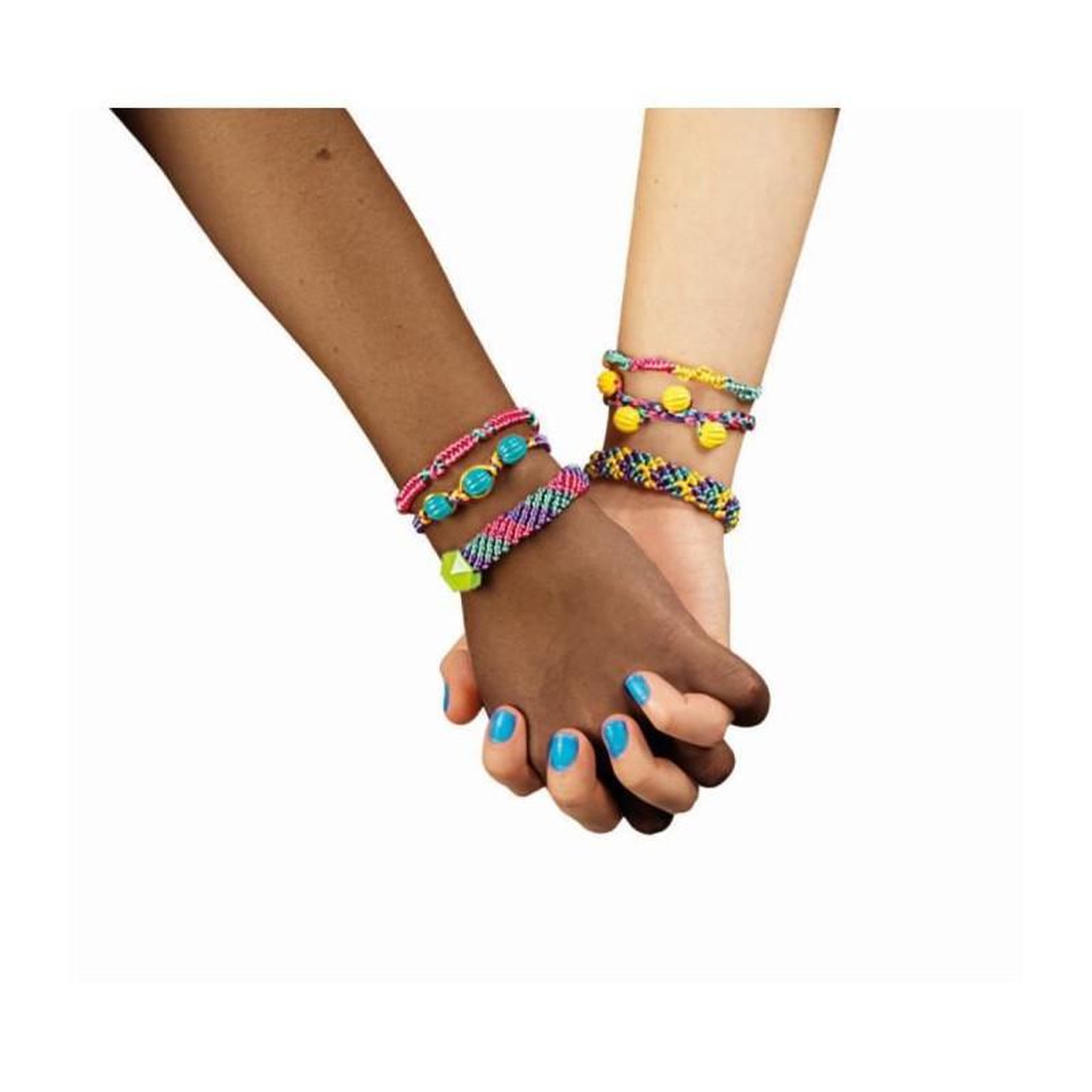 Voir la diapositive 3 : CLEMENTONI Clementoni Crazy Chic - Coffret création de bracelets de l'amitié - Perles et fils - Des 7ans