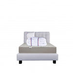 LUXURY LITERIE Ensemble literie mousse, Organic Cotton Ferme, Gris. Coloris disponibles : Gris