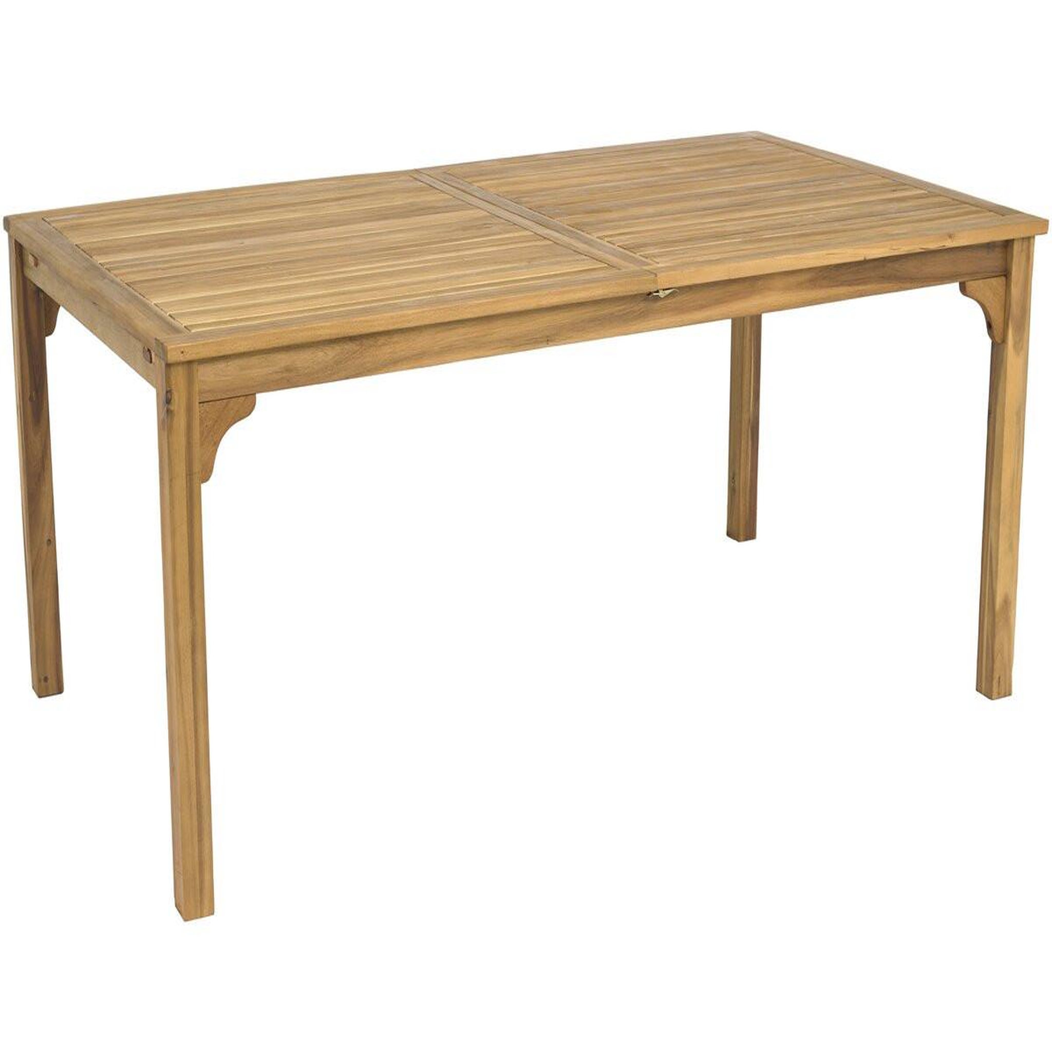 Habitat et Jardin Table de jardin extensible en bois 180/240 cm  valladolid  – 6 à 10 places - marron