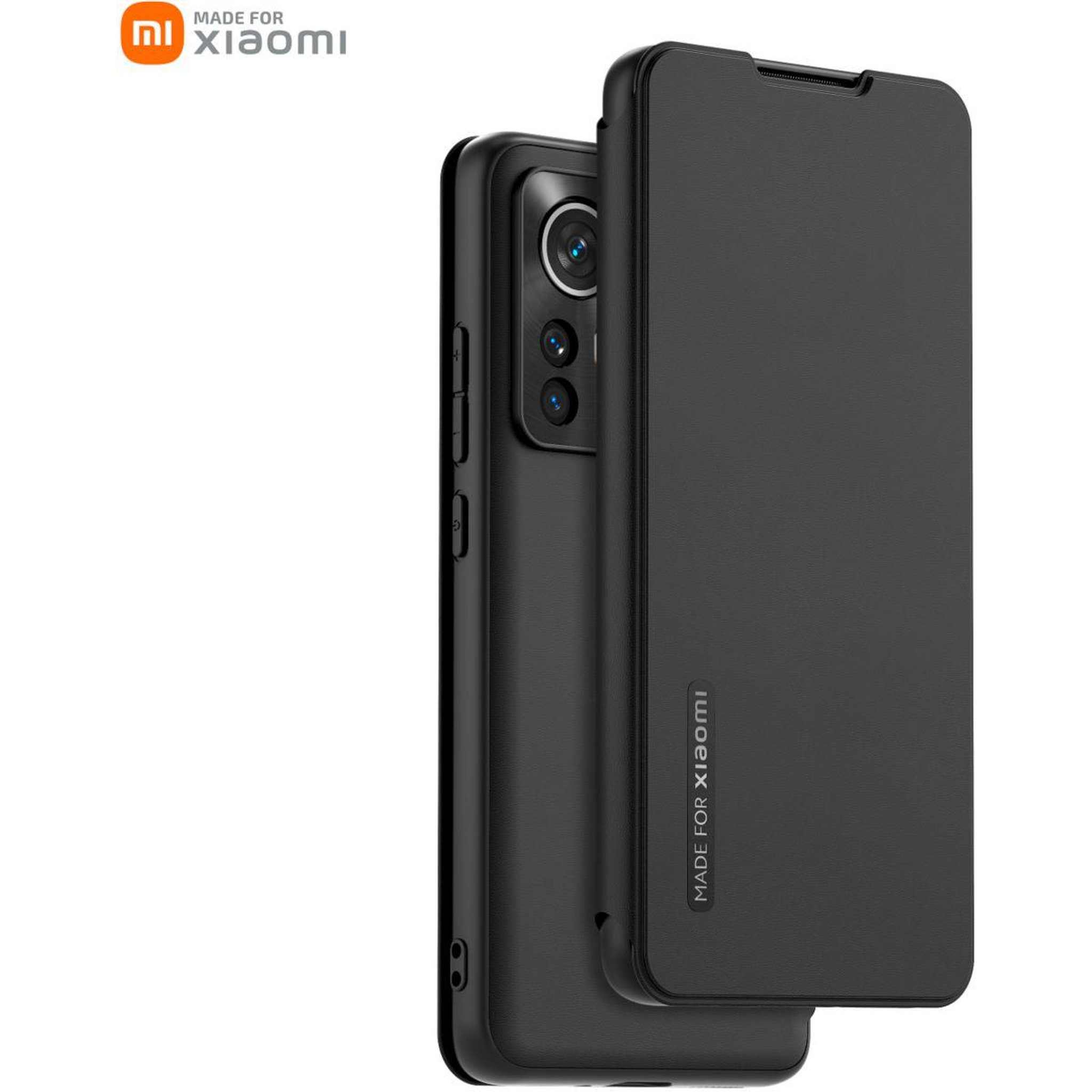 XIAOMI Etui 12/12X View noir
