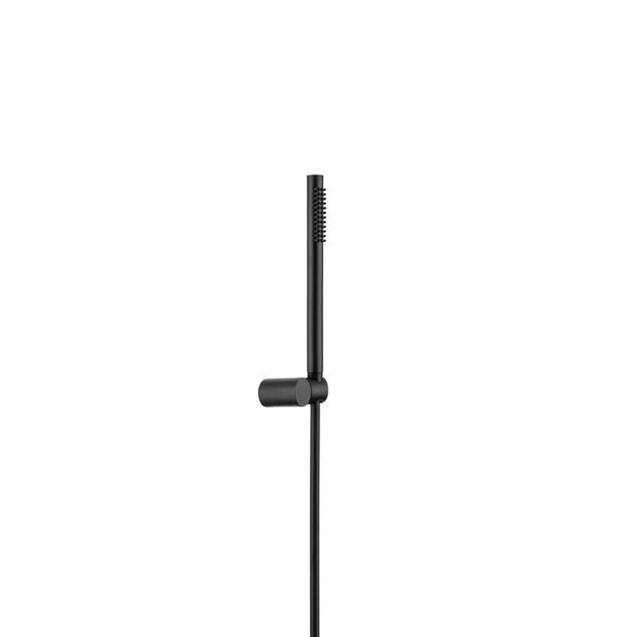 ESSEBAGNO Trio de de douche avec flexible, douchette inox, support mural orientable en laiton, ESSEBAGNO, noir