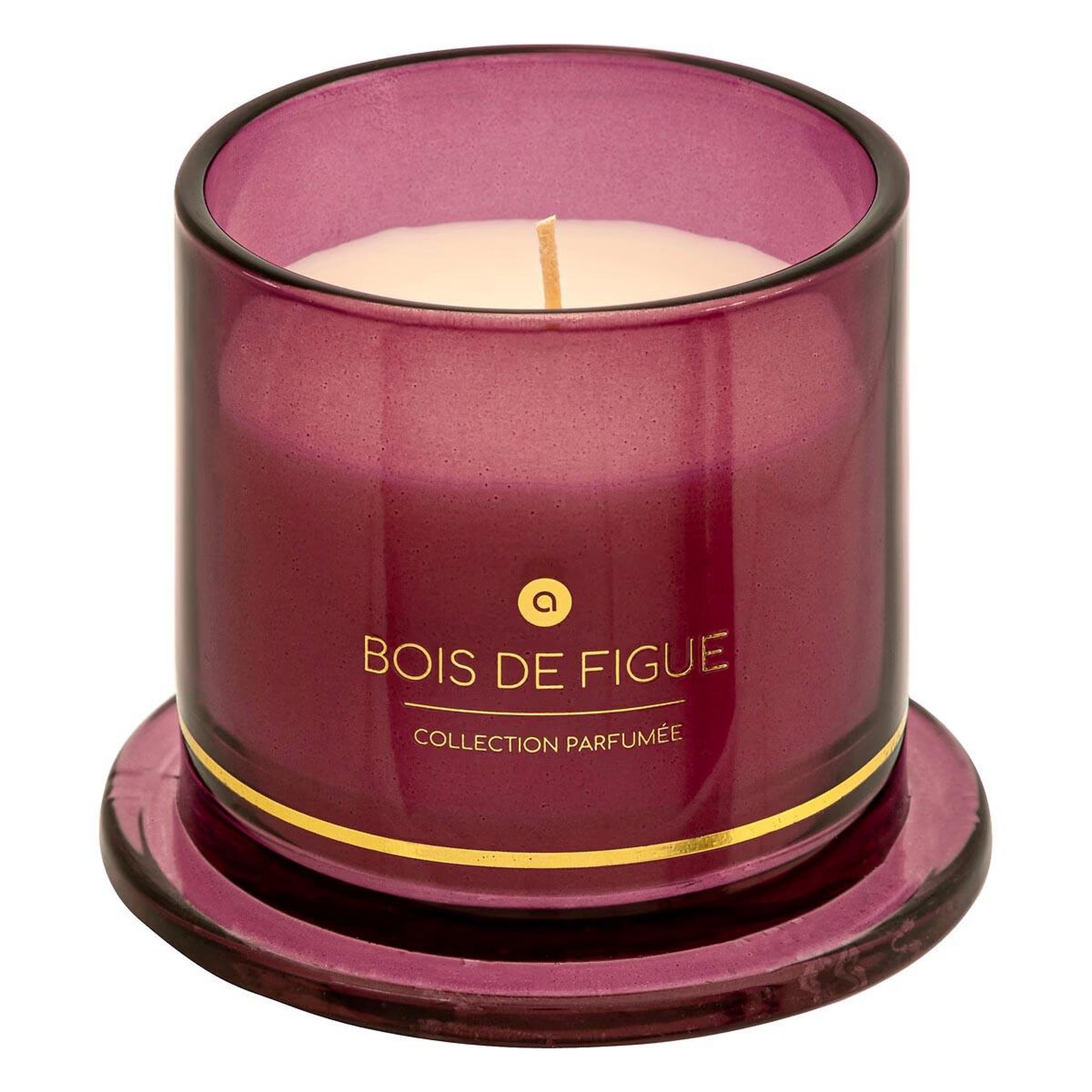 Voir la diapositive 2 : ATMOSPHERA Bougie parfumée cloche  ilae  240g bois de figue