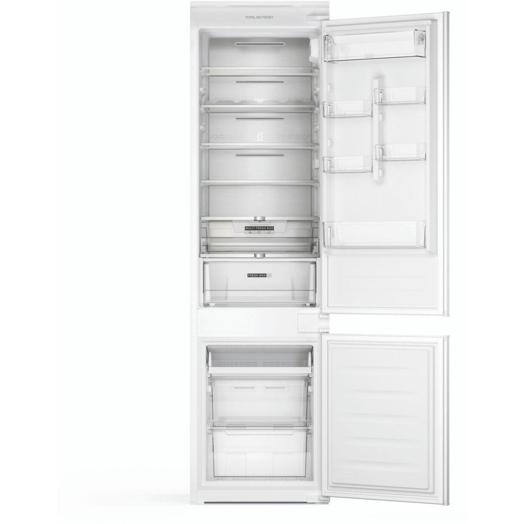Voir la diapositive 3 : Whirlpool Réfrigérateur combiné encastrable WHC20T152 Supreme Silence 193cm