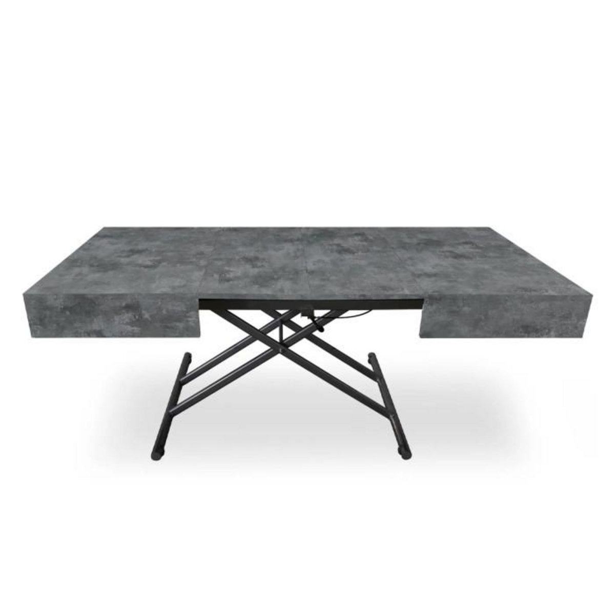 Paris Prix Table Basse Relevable  Lift  120-190cm Béton