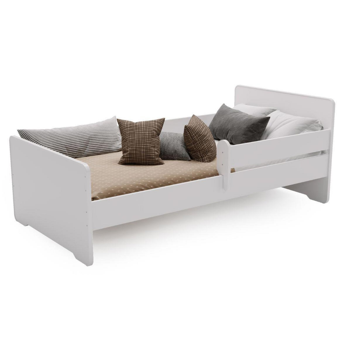 KOBI Lit enfant Max 140x70 cm blanc