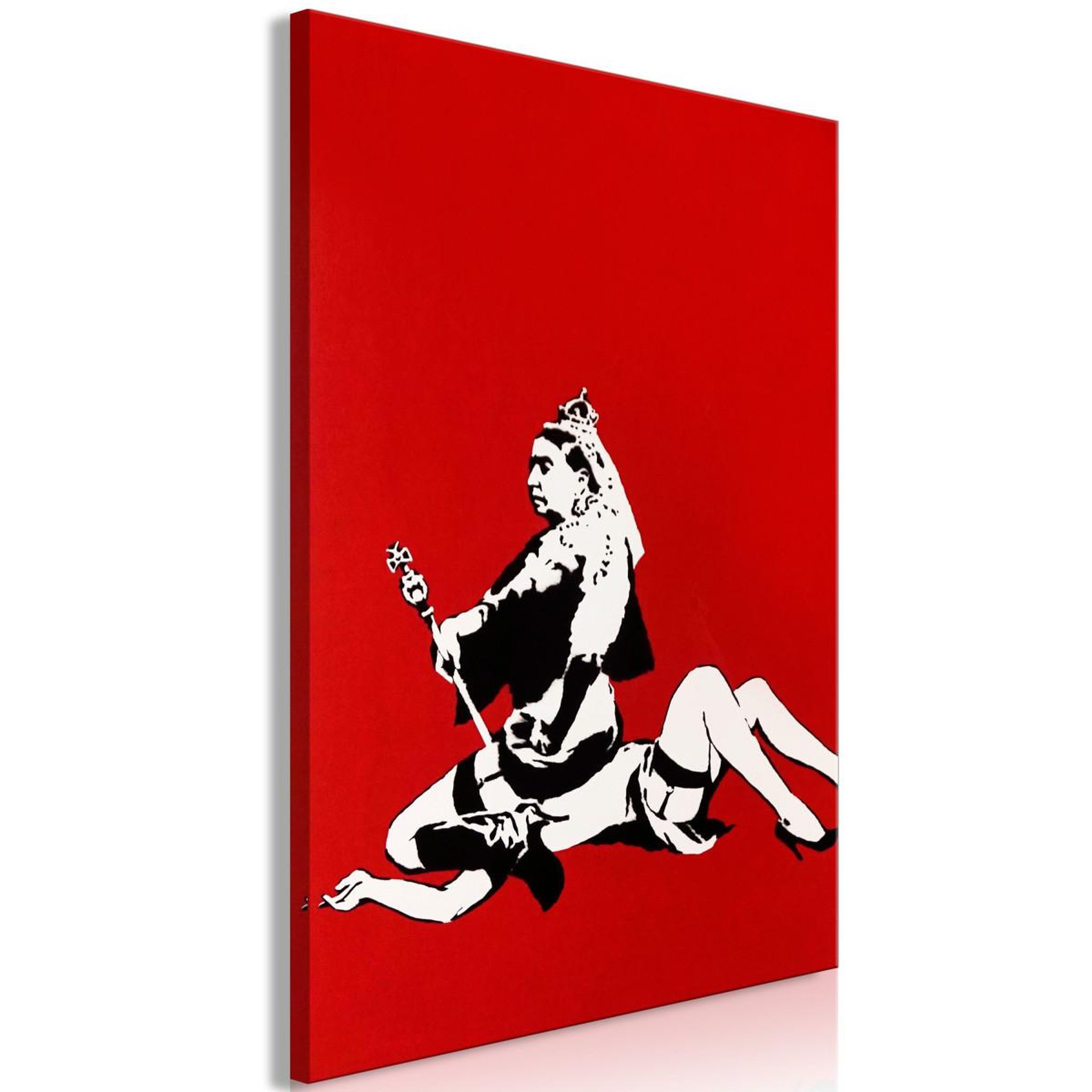 Paris Prix Tableau imprimé  queen. Coloris disponibles : Multicolore