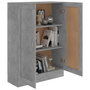 Voir la diapositive 4 : VIDAXL Bibliotheque Gris beton 82,5x30,5x115 cm Bois d'ingenierie