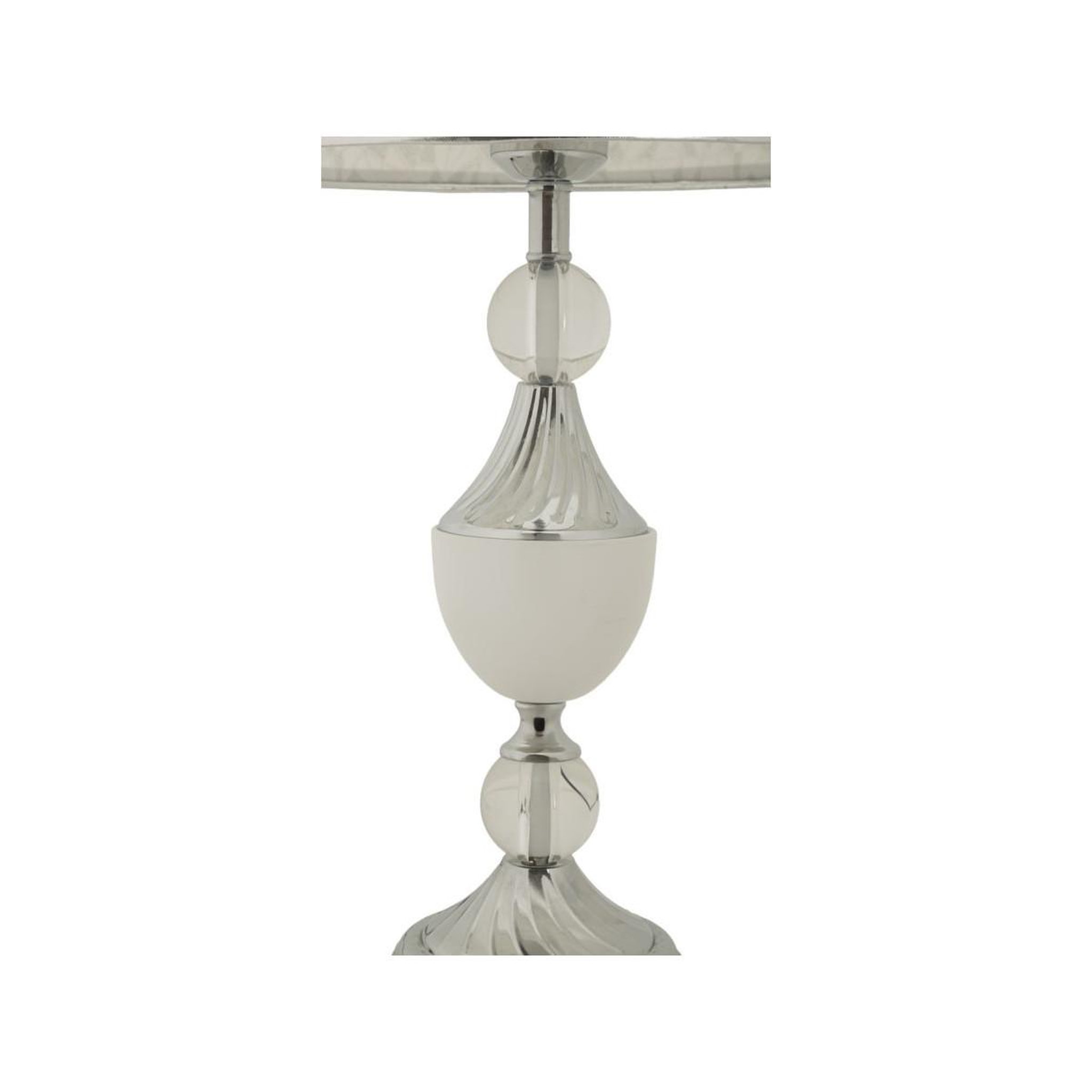 Voir la diapositive 2 : Paris Prix Lampe à poser  kody  54cm argent