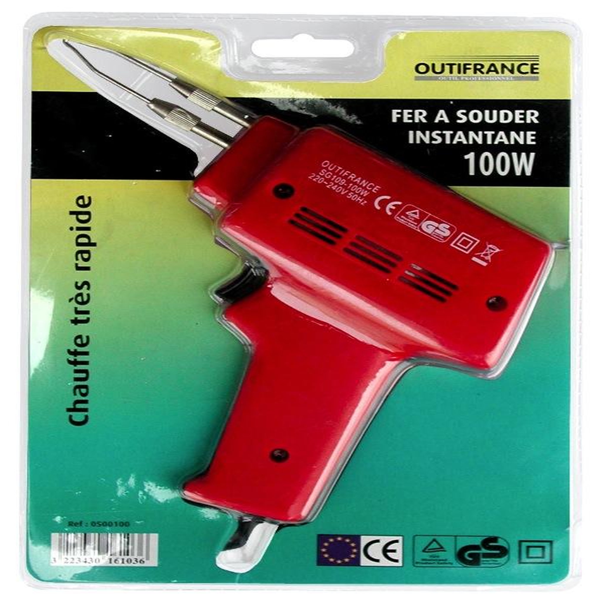 OUTIFRANCE Fer à souder électrique instantané 100 W