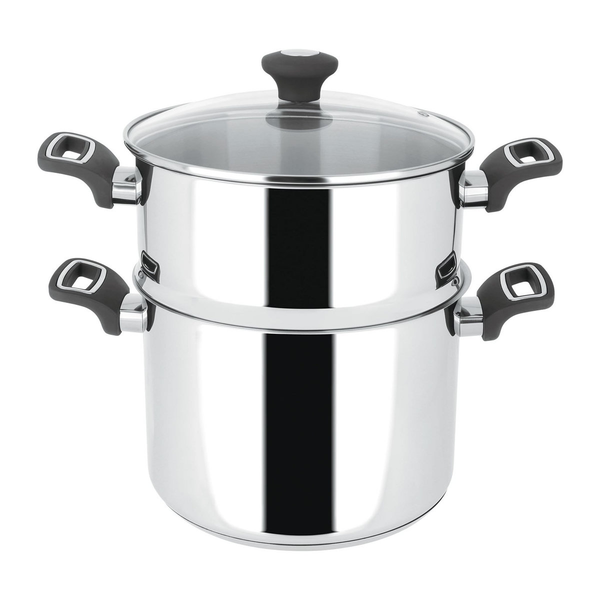 ACTUEL Couscoussier inox 24 cm 8 litres