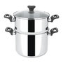 Voir la diapositive 1 : ACTUEL Couscoussier inox 24 cm 8 litres