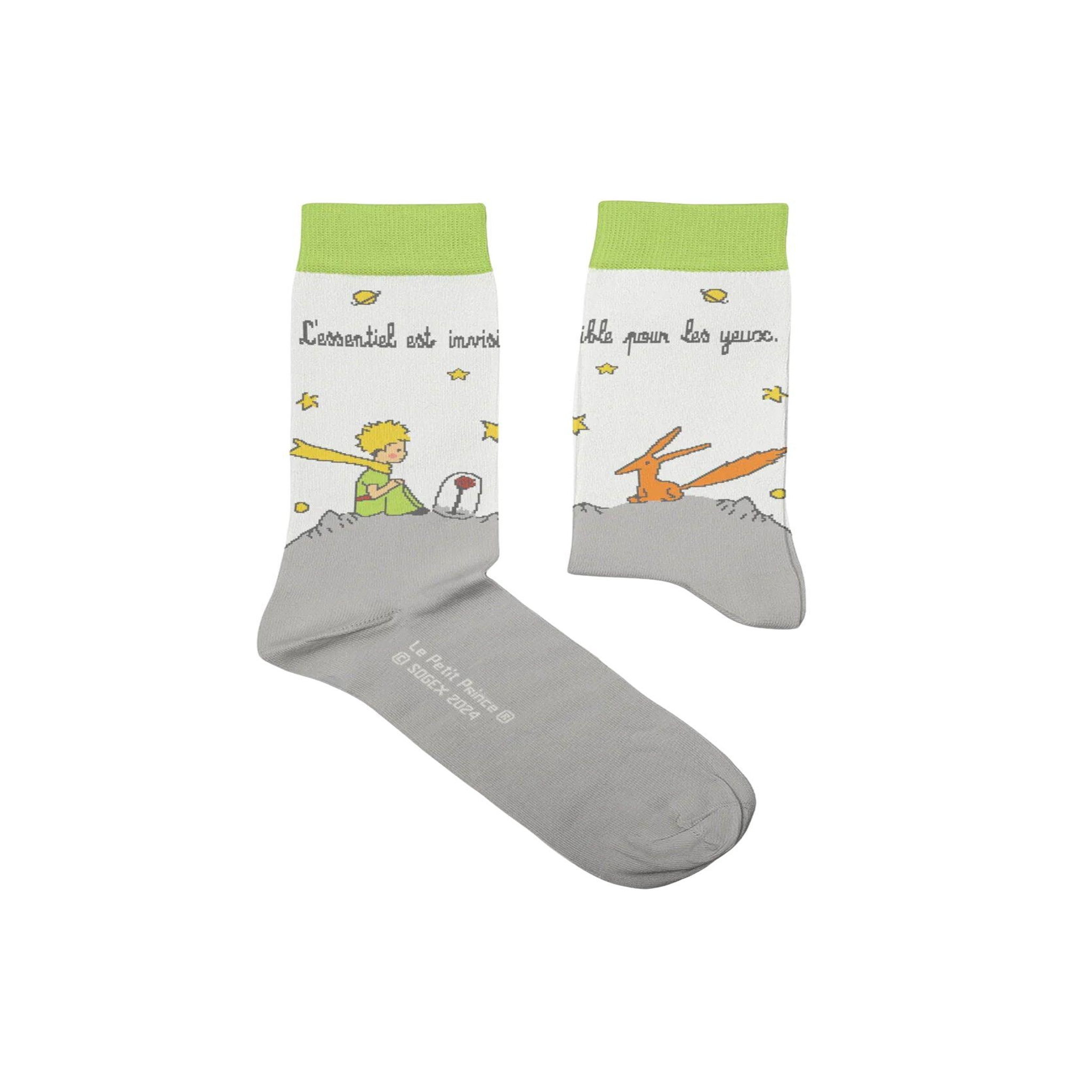 SOCK AFFAIRS Chaussettes l'essentiel, le petit prince. Coloris disponibles : Multicolore
