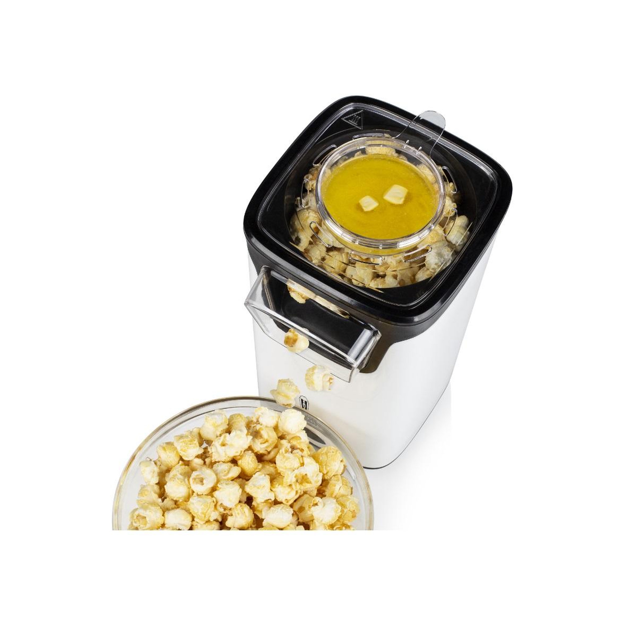 Voir la diapositive 3 : PRINCESS Appareil à pop-corn 1100w blanc - 01.292986.01.001