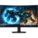 Samsung Ecran PC Gamer ODYSSEY G7 40  Incurvé 1000R DUHD 180Hz VA HDR 600 HDMI 2.1 AMD FreeSync