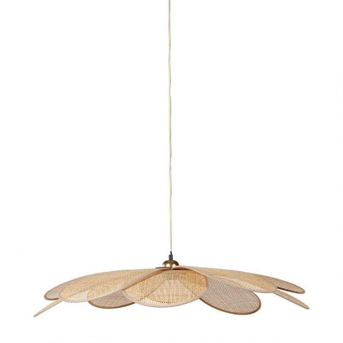 OSTARIA Suspension bambou Margaux M naturel D90