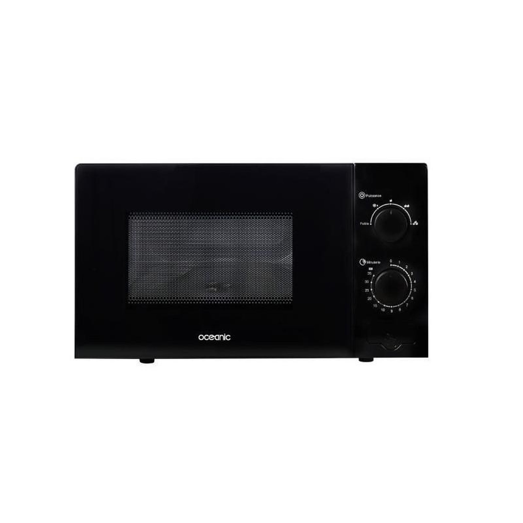 Voir la diapositive 1 : OCEANIC Micro-ondes OCEANIC MO20B11 Noir l 45,4 x H26,1 x P32,6 cm - 20L