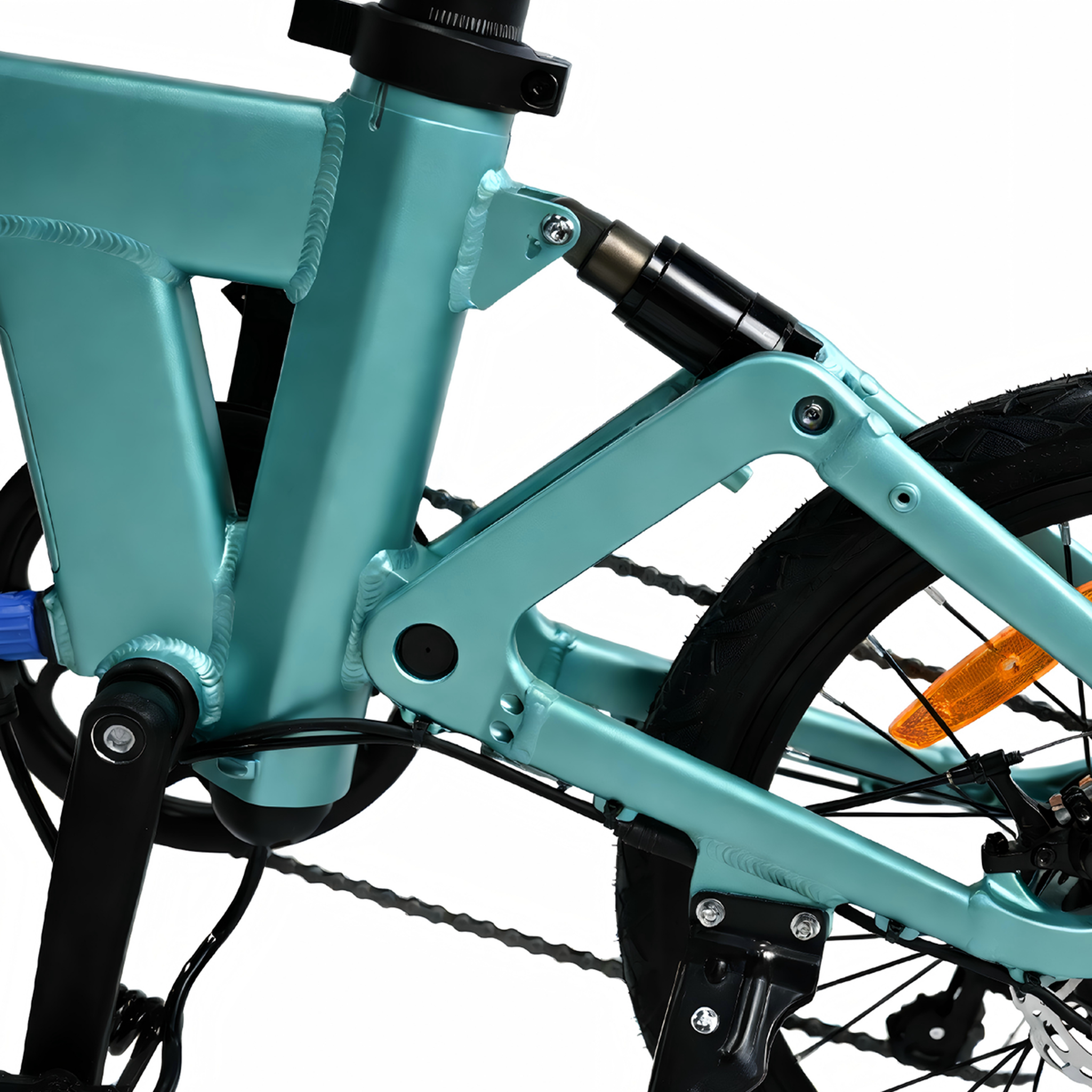 Voir la diapositive 5 : YANGOR Vélo électrique pliant yangor h19 20