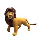 Bullyland figurine disney lion Mufasa